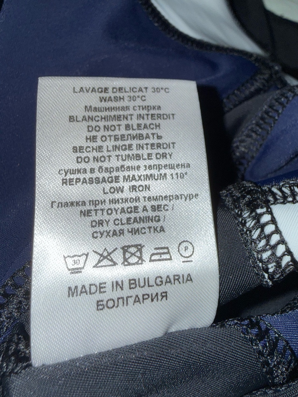 Mugler Spiral Leggings - Black White & Navy Brand new with Tags size 42 - Picture 15 of 16